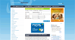 Desktop Screenshot of immobilier-notaire.org